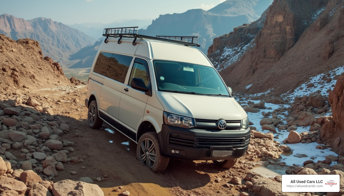 Toyota Hiace 4x4 on rugged terrain - bus 4x4 hiace for sale Toyota Hiace 4x4 on rugged terrain - bus 4x4 hiace for sale