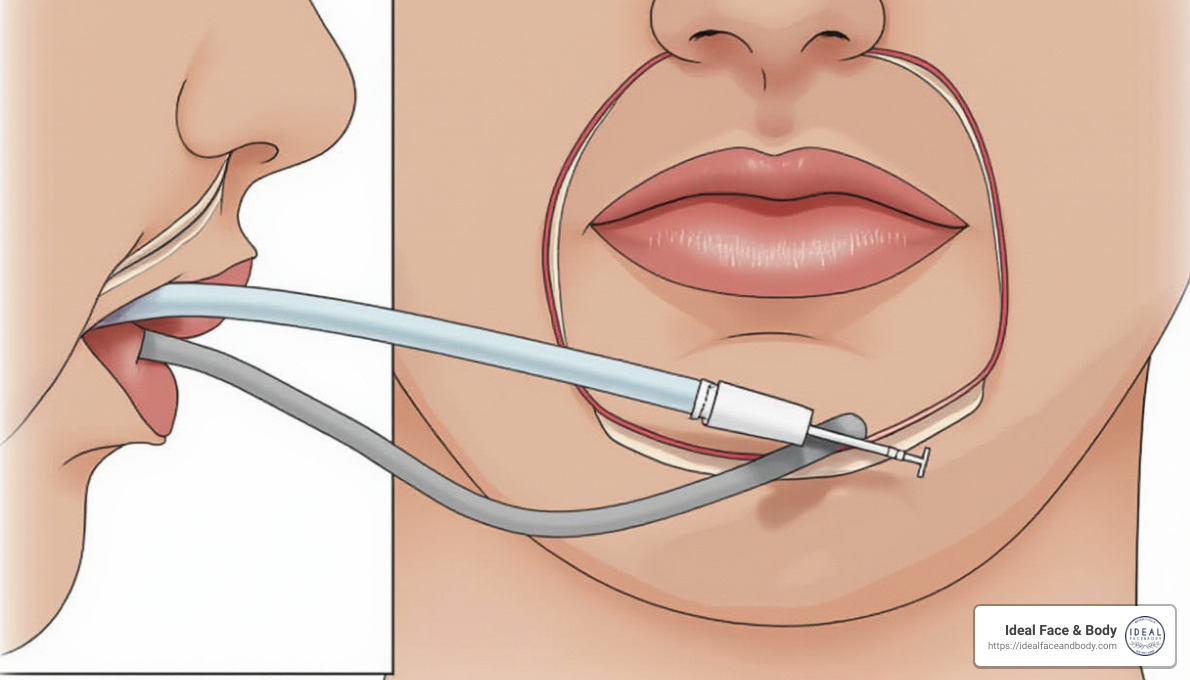 Chin Liposuction Procedure - chin lipo