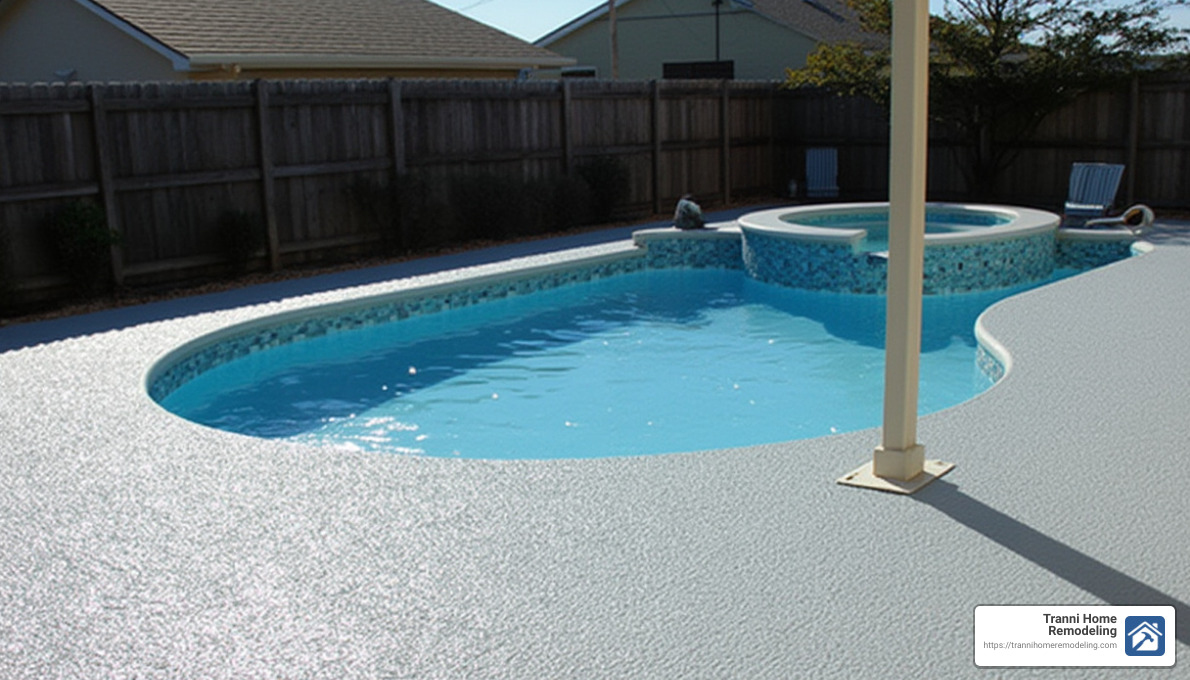 Kool Deck installation example - cool deck installers near me