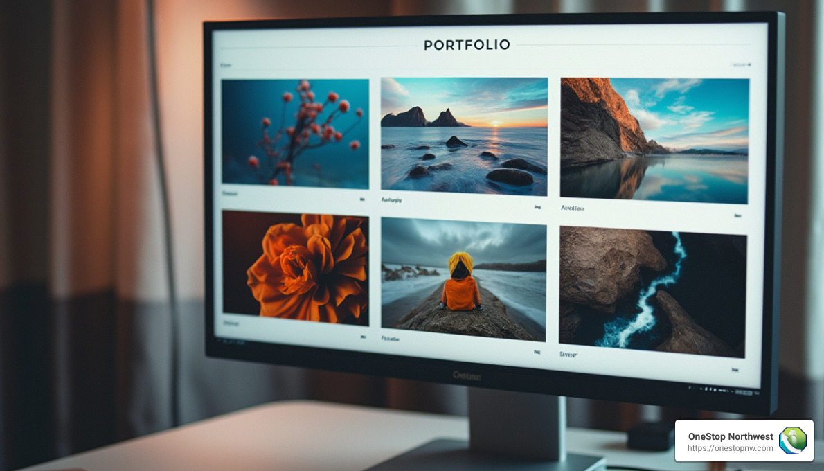 Adobe Portfolio Showcase - adobe website creator