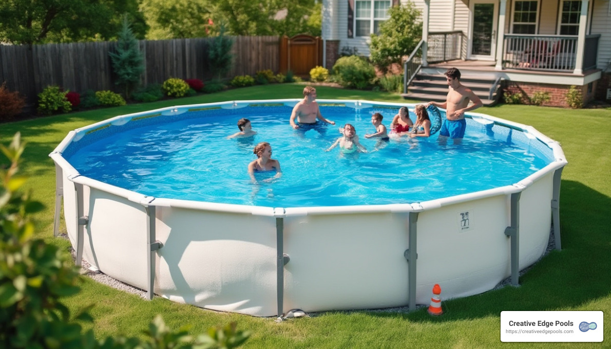 Cost-effective above ground pool - above ground pool showroom near me