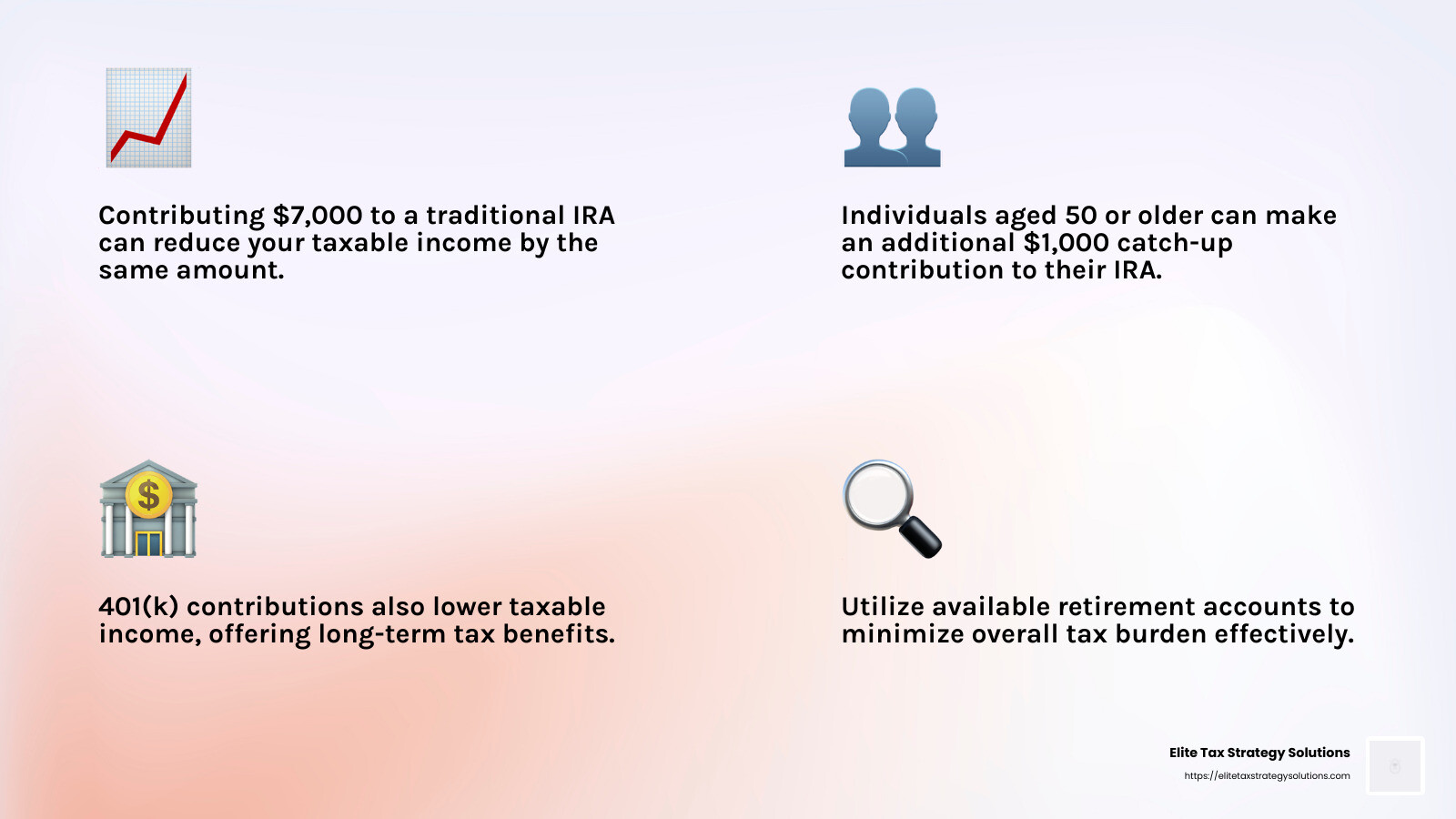 Retirement Savings Stat - personal tax planning infographic 4_facts_emoji_light-gradient