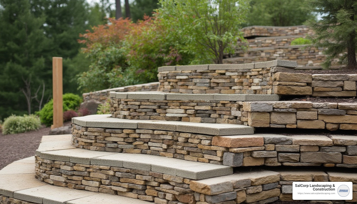 Different types of retaining walls and their materials - retaining wall contractor