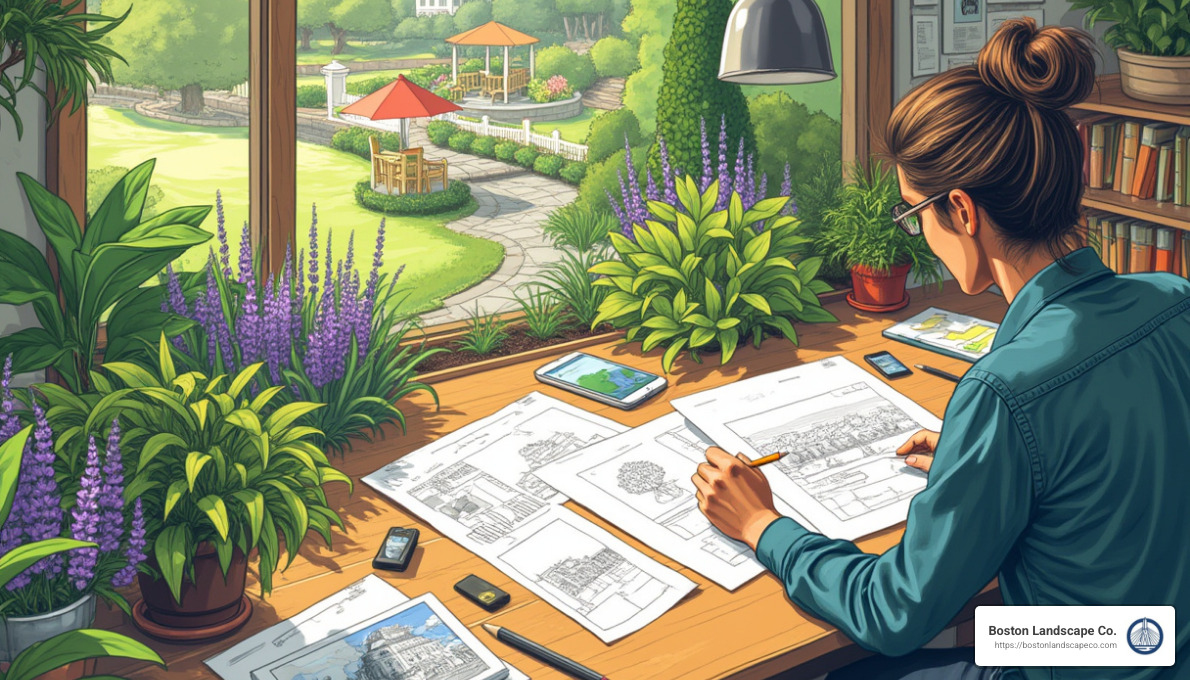 Landscape Design Process - Landscaper Boston MA