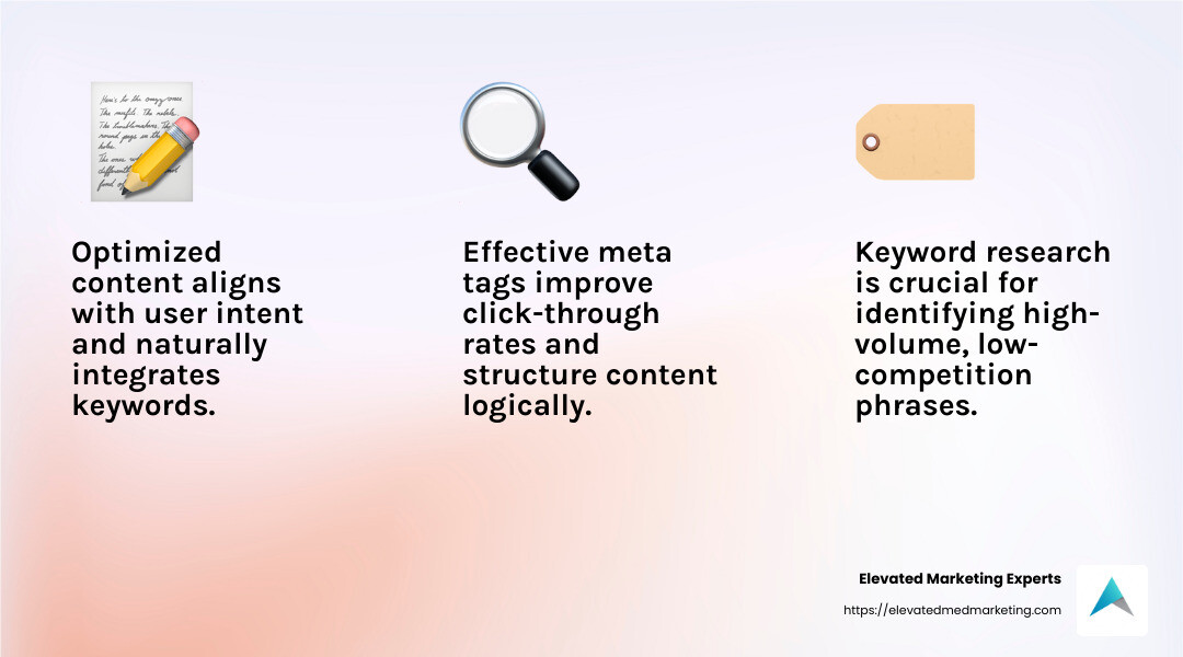 Example of an optimized meta tag - seo services list infographic 3_facts_emoji_light-gradient