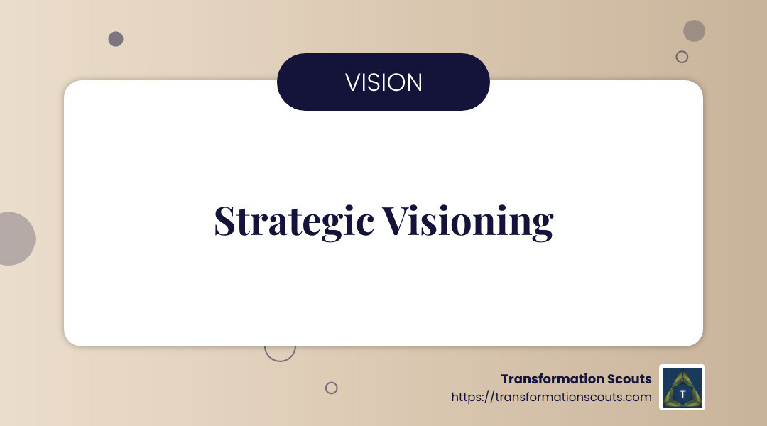 Strategic Visioning: Aligning Marketing with Business Goals - interim digital marketing manager infographic simple-info-landscape-card
