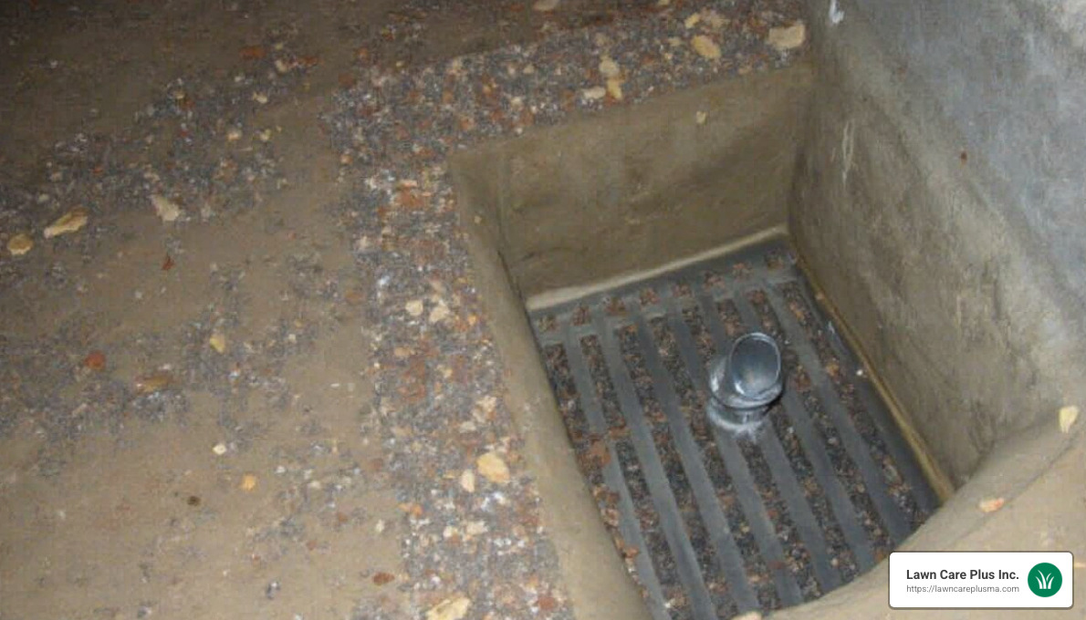Interior French Drain System Diagram - french drain inside basement