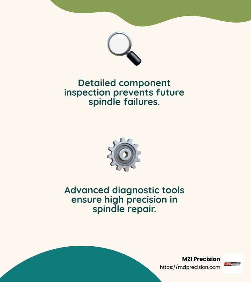 Importance of Spindle Repair - Spindle Repair California infographic 2_facts_emoji_nature