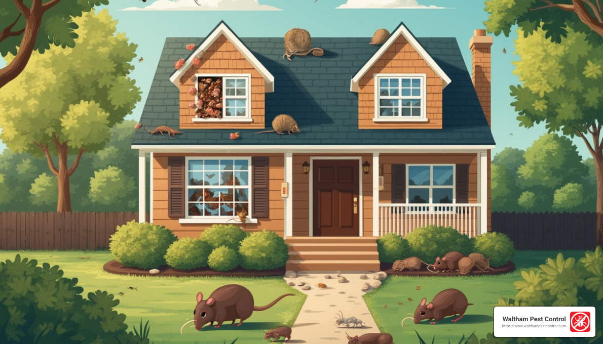 Home with Pests - pest and rodent control services