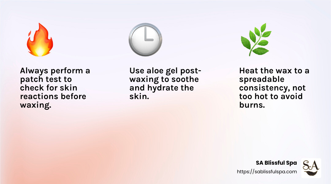 Aftercare is key to smooth skin - can you wax facial hair infographic 3_facts_emoji_light-gradient