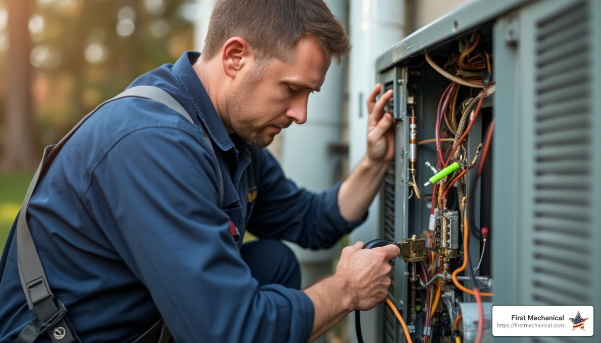 AC Component Inspection - Tampa emergency AC repair