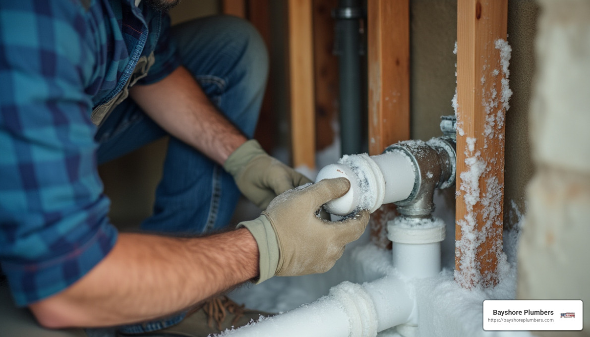 Preventing Frozen Pipes - commercial plumbing maintenance