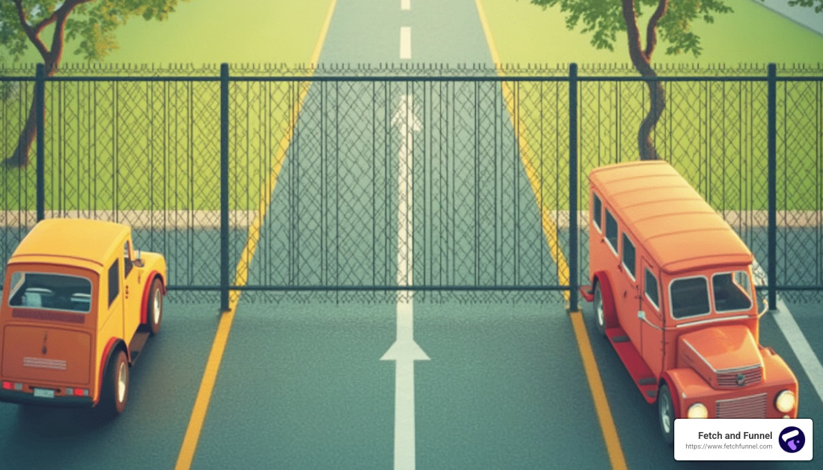 Geofencing illustration - what is geofencing marketing on google