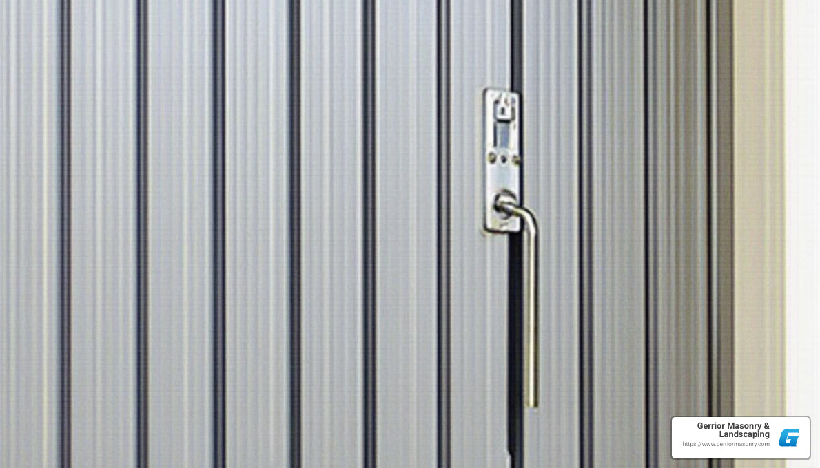 Diagram of a Bilco door system - bilco door parts