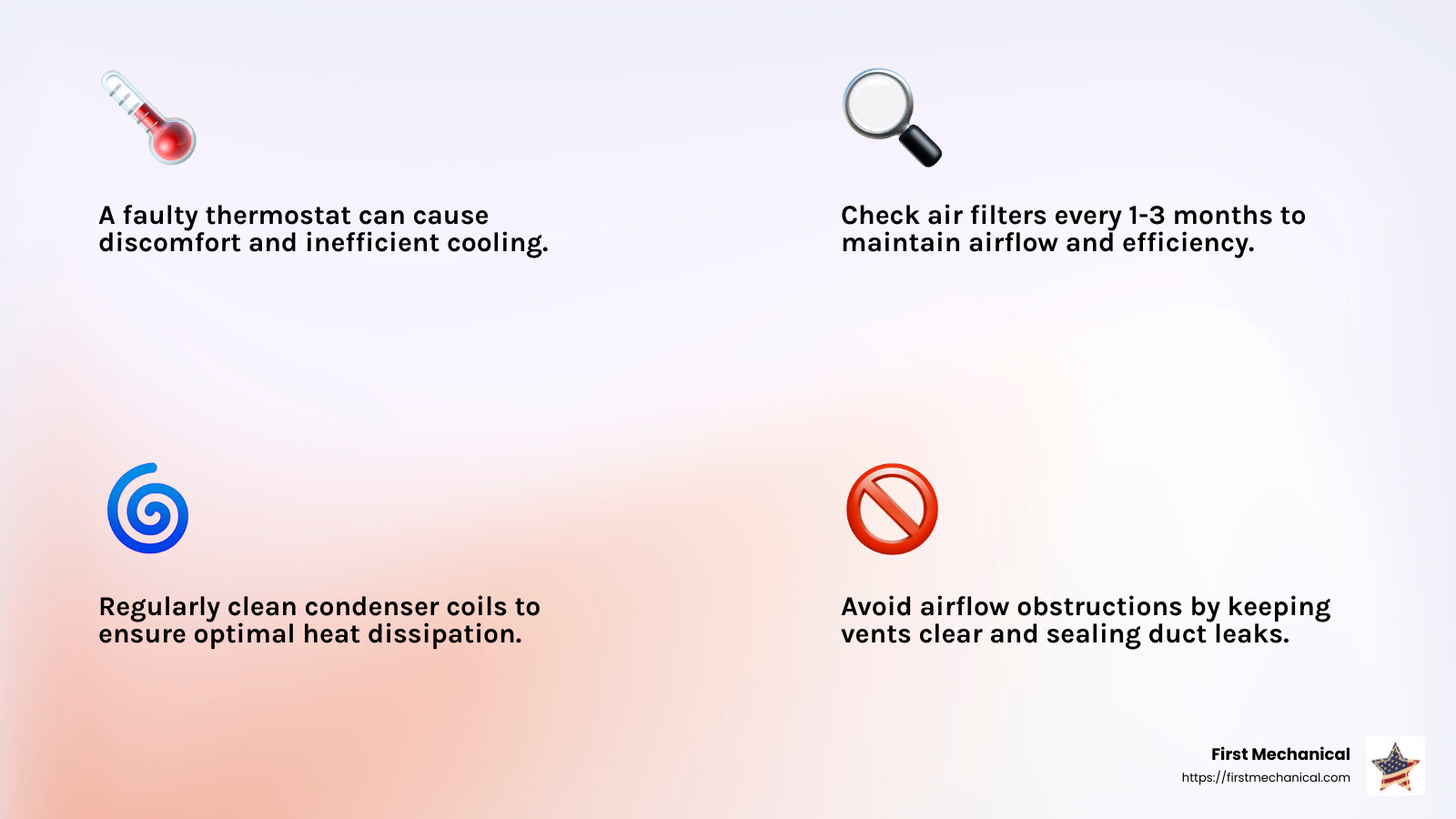 Regular maintenance and timely identification of issues can prevent major AC failures. - home ac repair brandon fl infographic 4_facts_emoji_light-gradient Regular maintenance and timely identification of issues can prevent major AC failures. - home ac repair brandon fl infographic 4_facts_emoji_light-gradient
