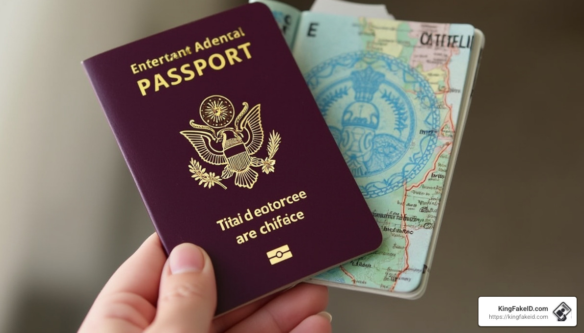 Dark web marketplaces often feature listings for counterfeit goods, including fake passports. - buy a fake passport online