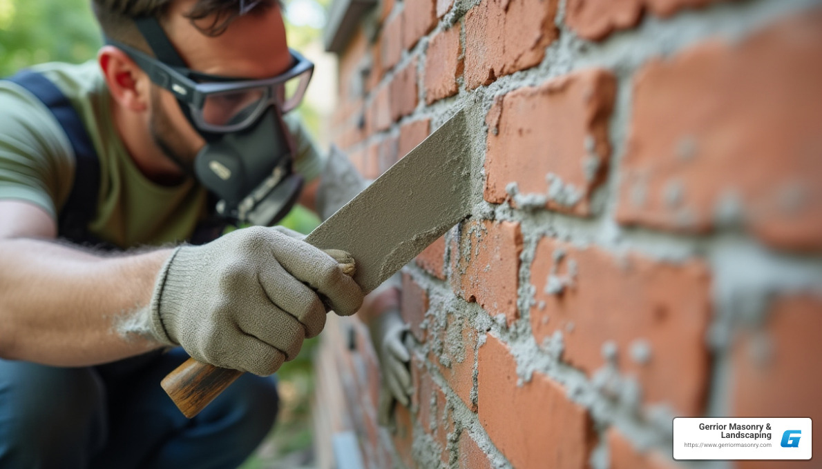 Brick restoration process - brick restoration