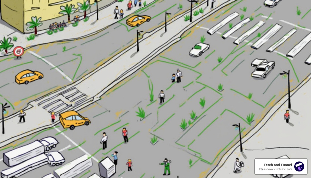 Diagram of geofencing technologies - geofencing ad targeting