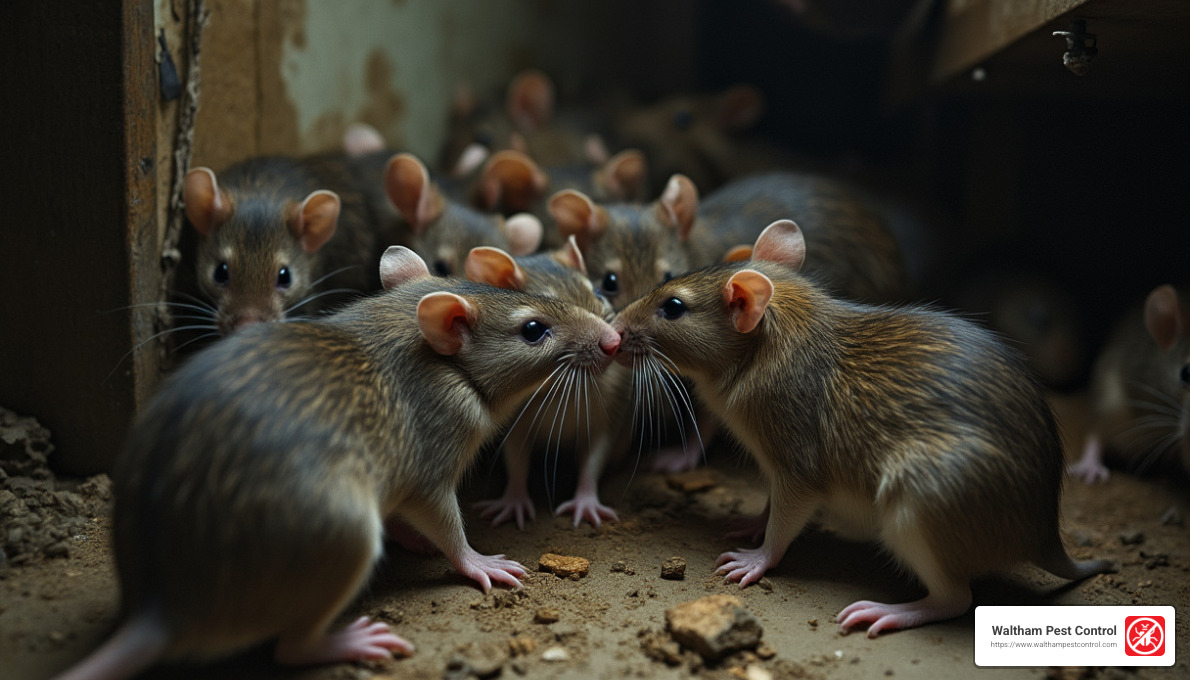 Rats are nocturnal and social creatures. - rat prevention in home