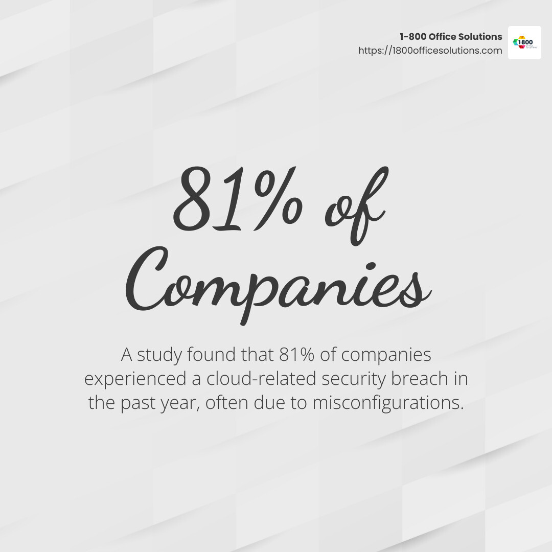 81% of companies experienced a cloud-related security breach in the past year - cloud security for enterprise infographic simple-stat-light 81% of companies experienced a cloud-related security breach in the past year - cloud security for enterprise infographic simple-stat-light