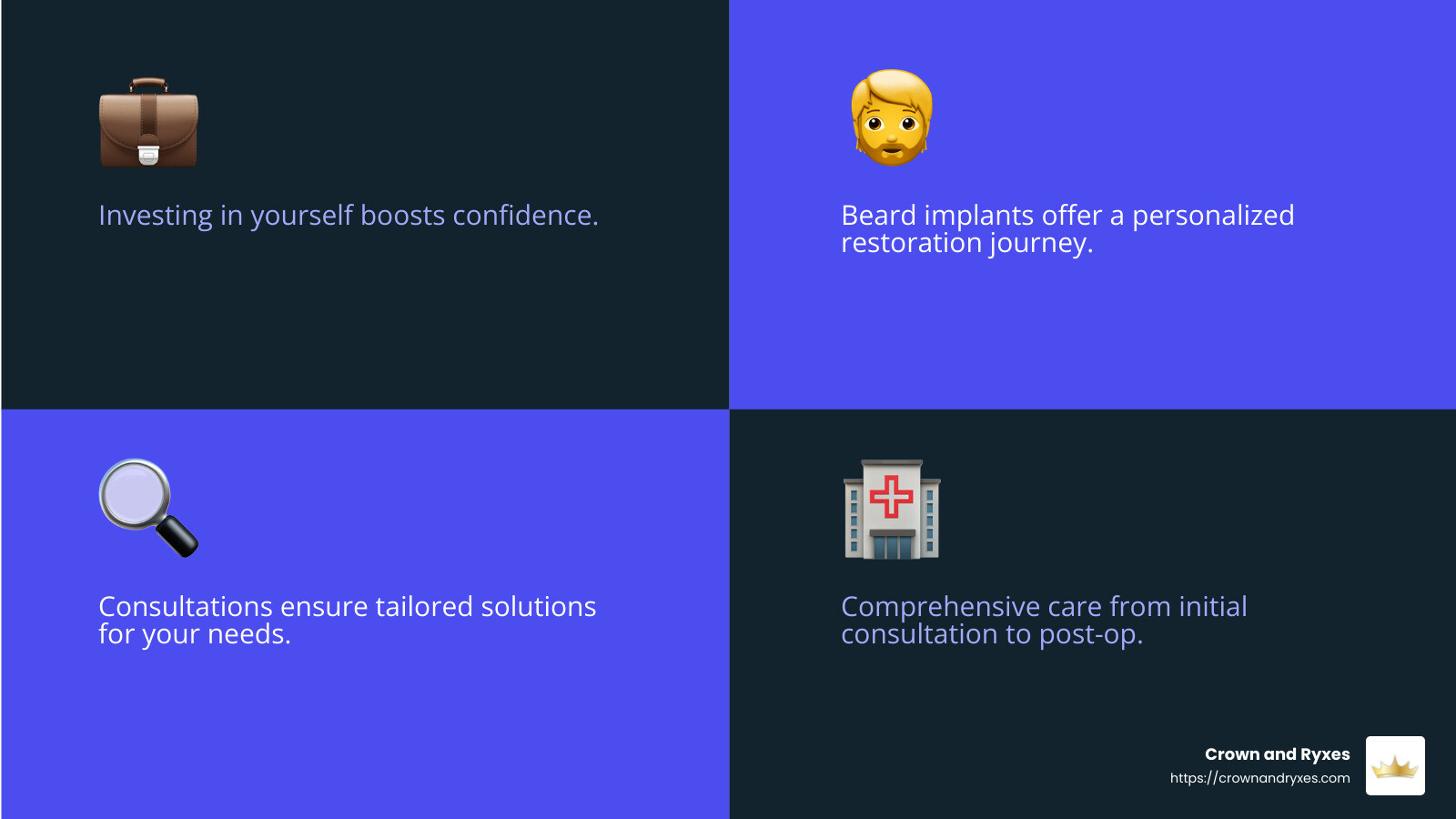 Investment in Confidence - how much do beard implants cost infographic 4_facts_emoji_blue Investment in Confidence - how much do beard implants cost infographic 4_facts_emoji_blue