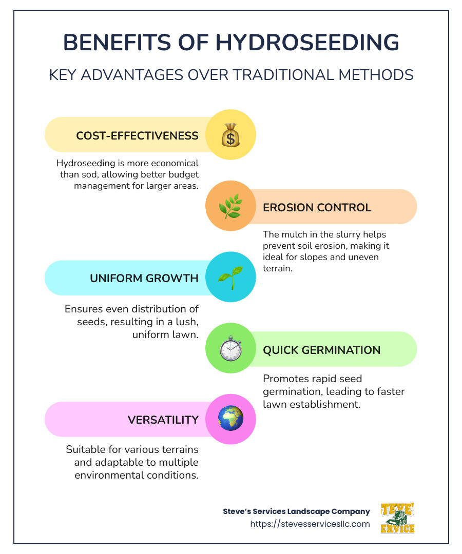 What is Hydroseeding: 5 Amazing Benefits in 2025