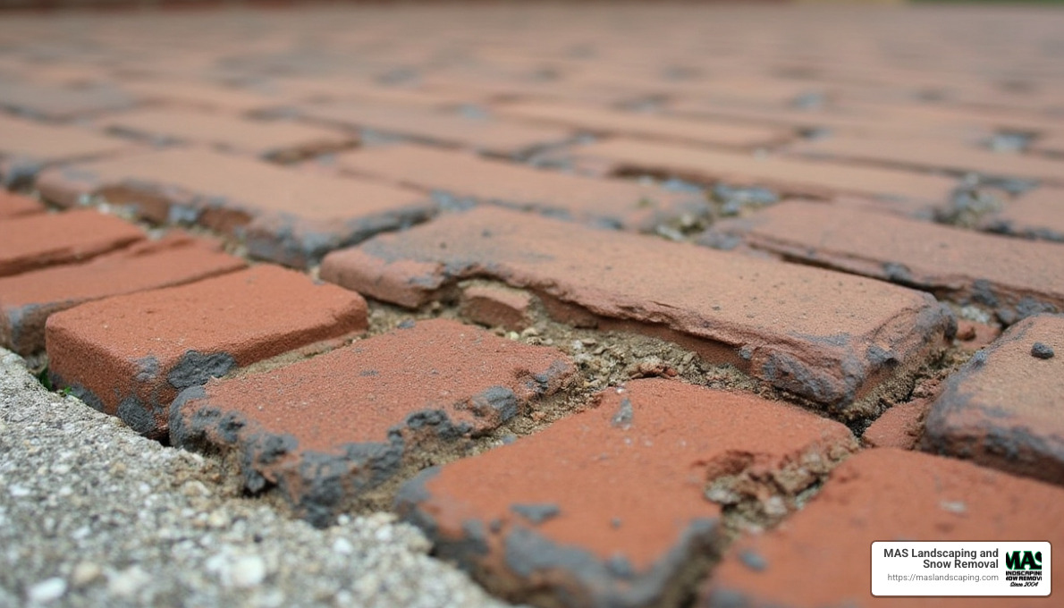 Common issues with brick patios - brick patio repair contractors near me