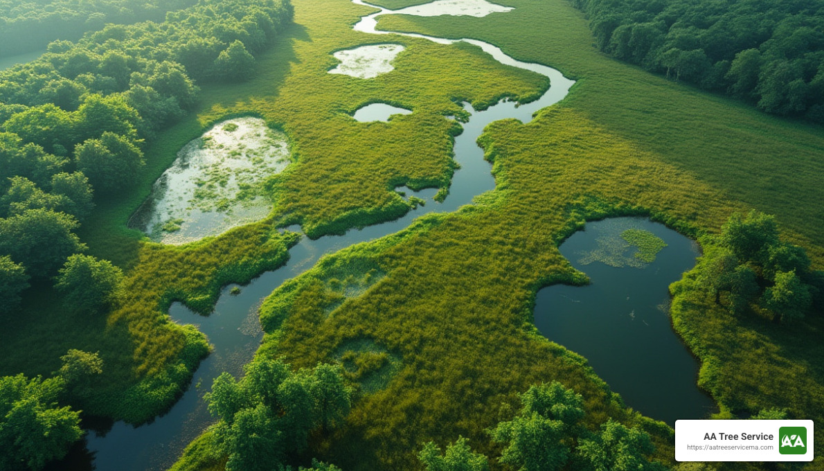 Wetland and Buffer Zones - Carlisle MA Tree Removal
