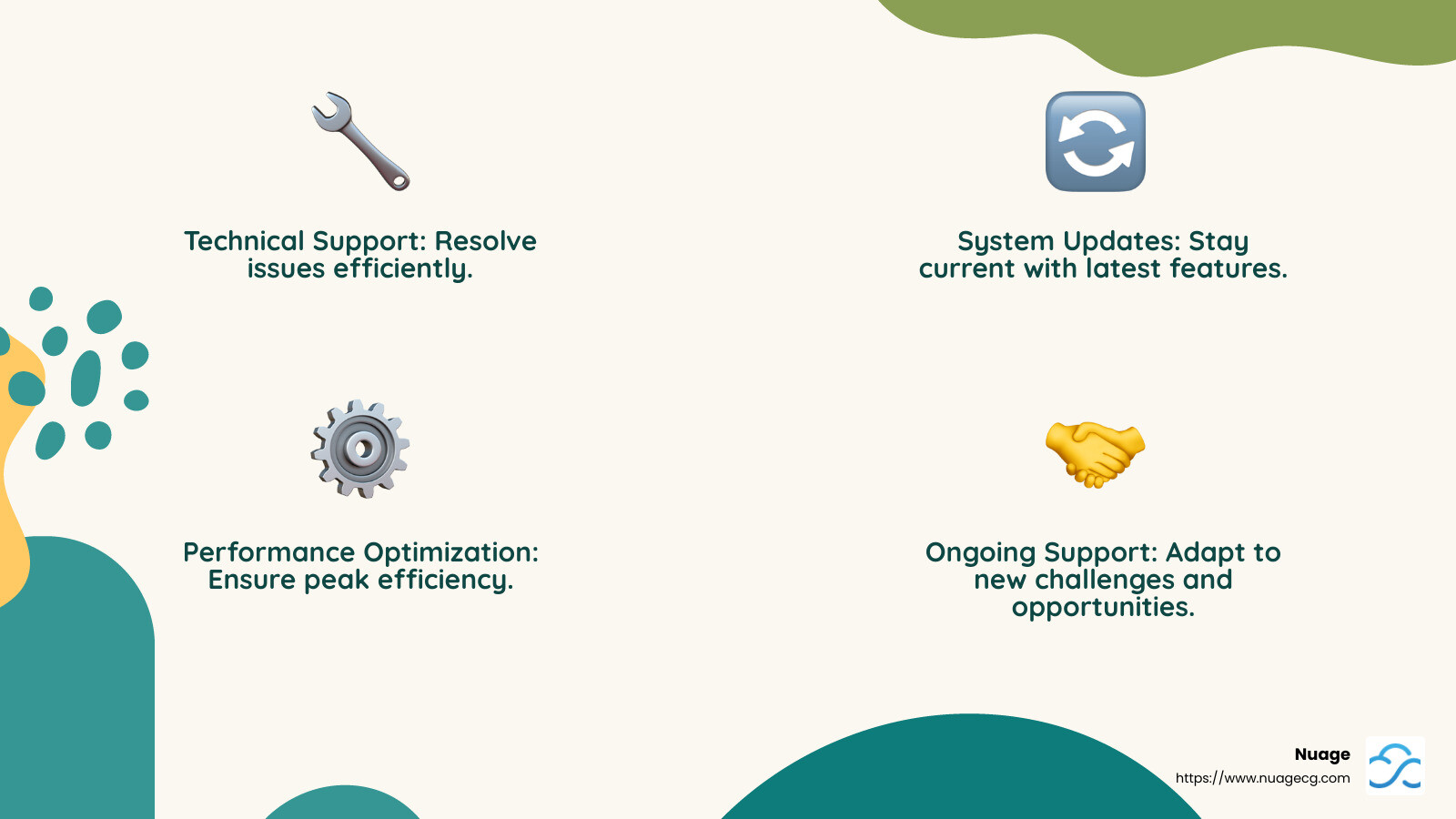 The value of ongoing support - oracle netsuite implementation partners infographic 4_facts_emoji_nature