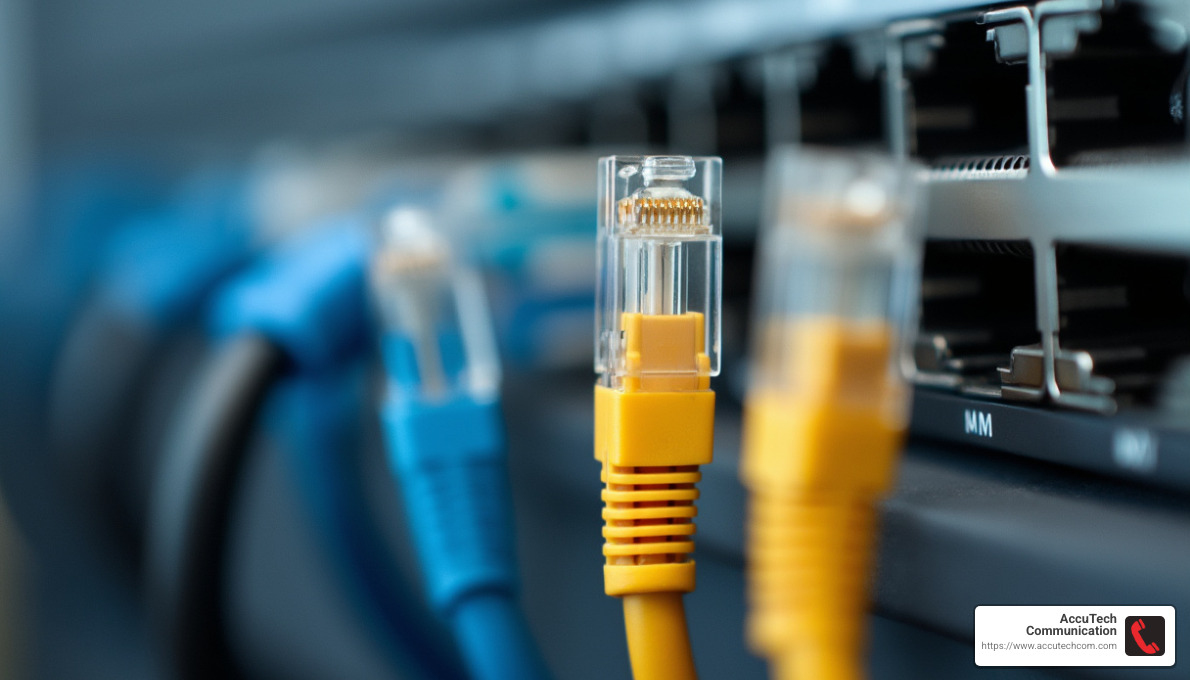 Twisted Pair Cables - network cable technician near me