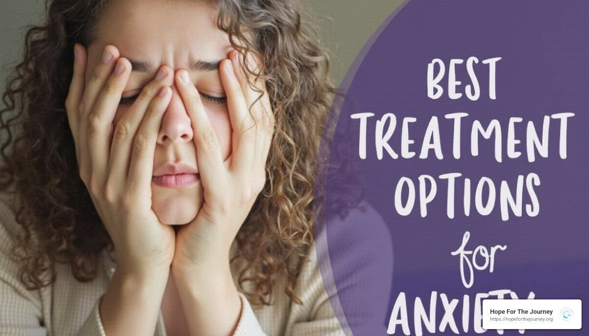 anxiety symptoms - best treatment options for anxiety