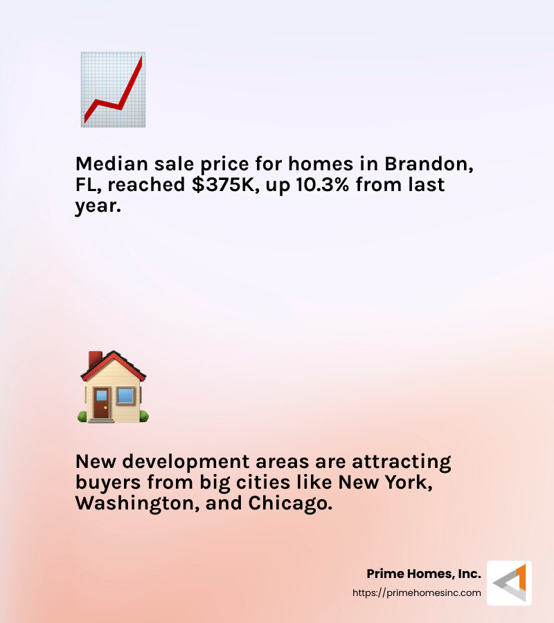 Median Sale Price Increase in Tampa - new development homes near me infographic 2_facts_emoji_light-gradient