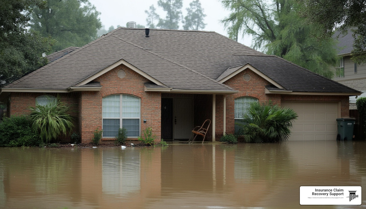 The Impact of Floodwater on Homes - Flood damage claims Houston