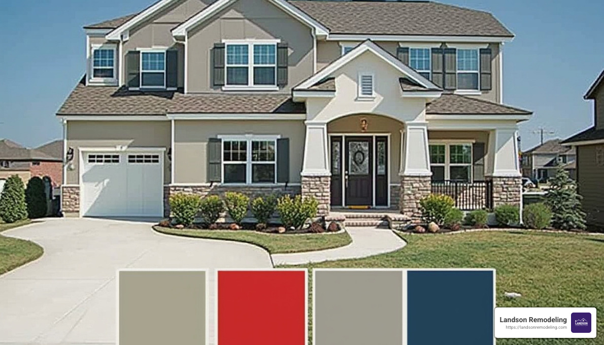 Popular exterior color palettes - exterior home designers near me Popular exterior color palettes - exterior home designers near me
