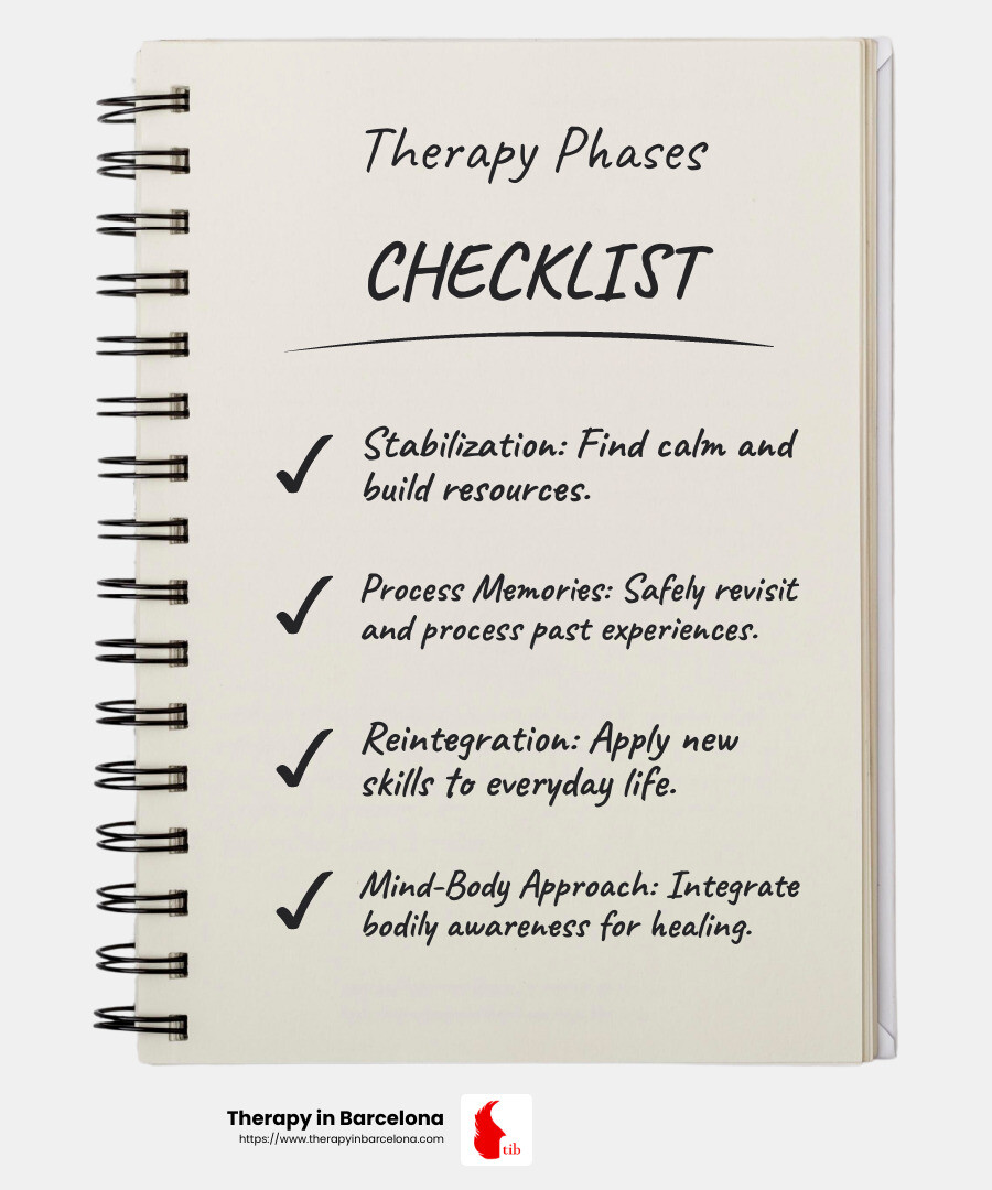 Sensorimotor Psychotherapy Phases - sensorimotor psychotherapy techniques infographic checklist-notebook Sensorimotor Psychotherapy Phases - sensorimotor psychotherapy techniques infographic checklist-notebook