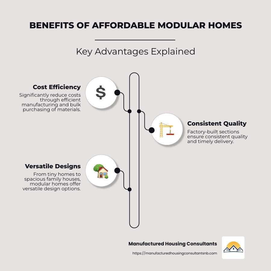 Key benefits of affordable modular homes infographic - affordable modular homes infographic infographic-line-3-steps-neat_beige
