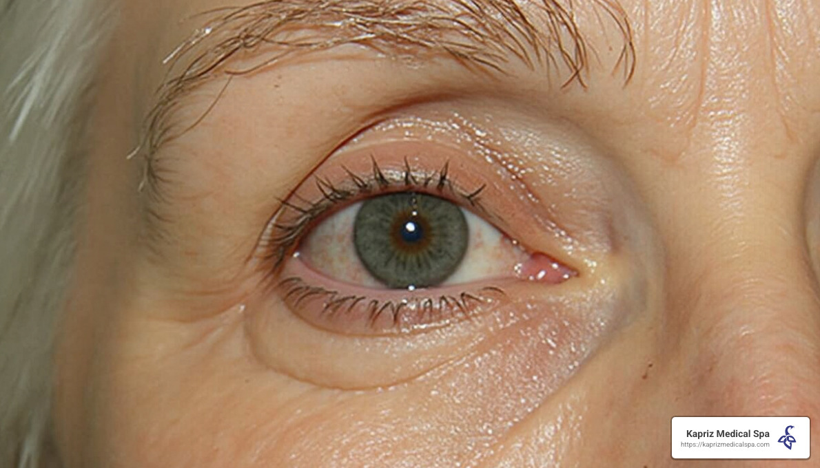 Crow's feet illustration - botox for crow's feet