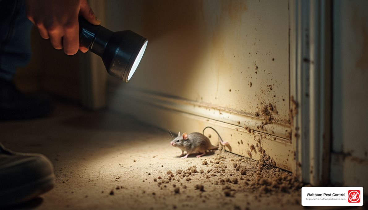 Checking for signs of rats is essential to control infestations early. - rat problem solution