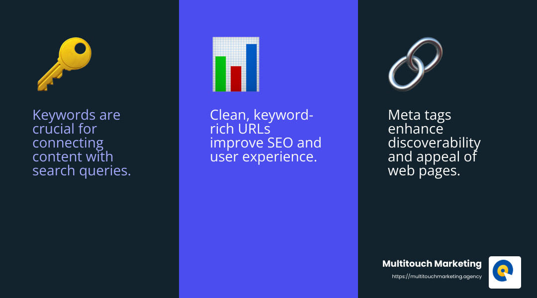 Content Quality and SEO - seo content optimization tips infographic 3_facts_emoji_blue