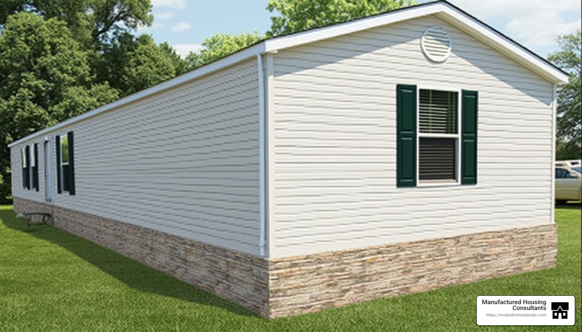 Vinyl skirting offers affordability and style options - skirting for manufactured home