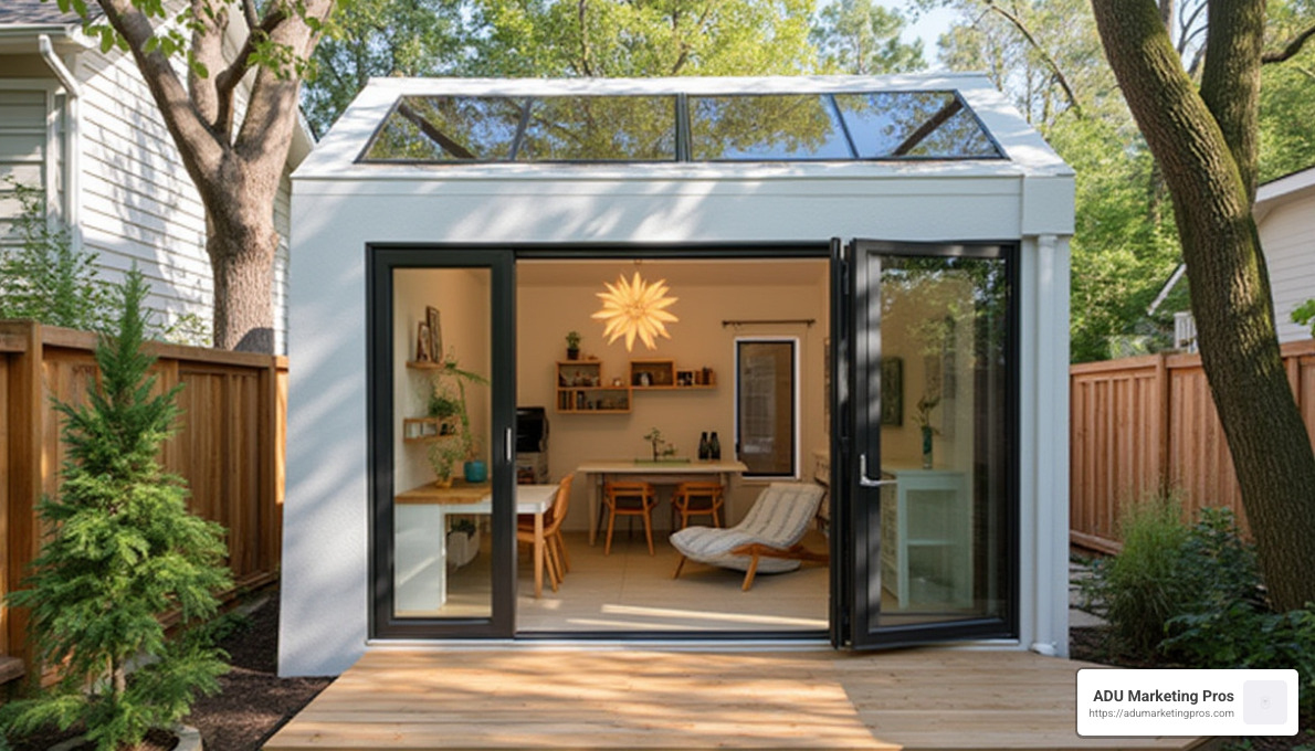 Natural Light in a Small ADU - Backyard ADU ideas Natural Light in a Small ADU - Backyard ADU ideas