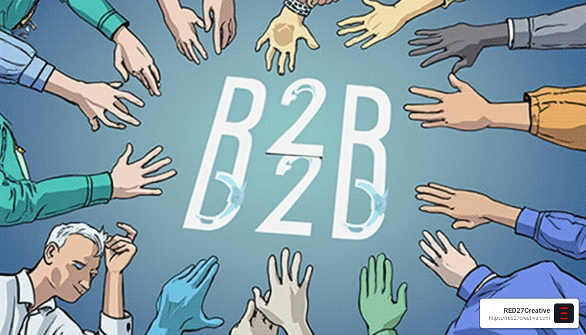 B2B Lead Generation 101: How to Attract and Convert Ideal Buyers • b2b lead generation • RED27Creative Sales Funnel Stages - b2b lead generation
