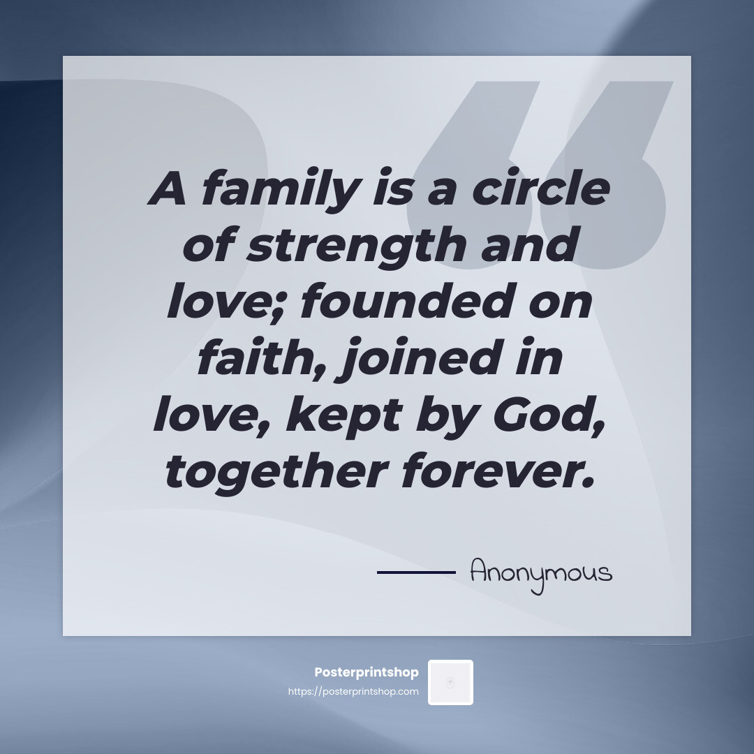Memorial Keepsake Quote - personalised family photo infographic simple-quote-gray