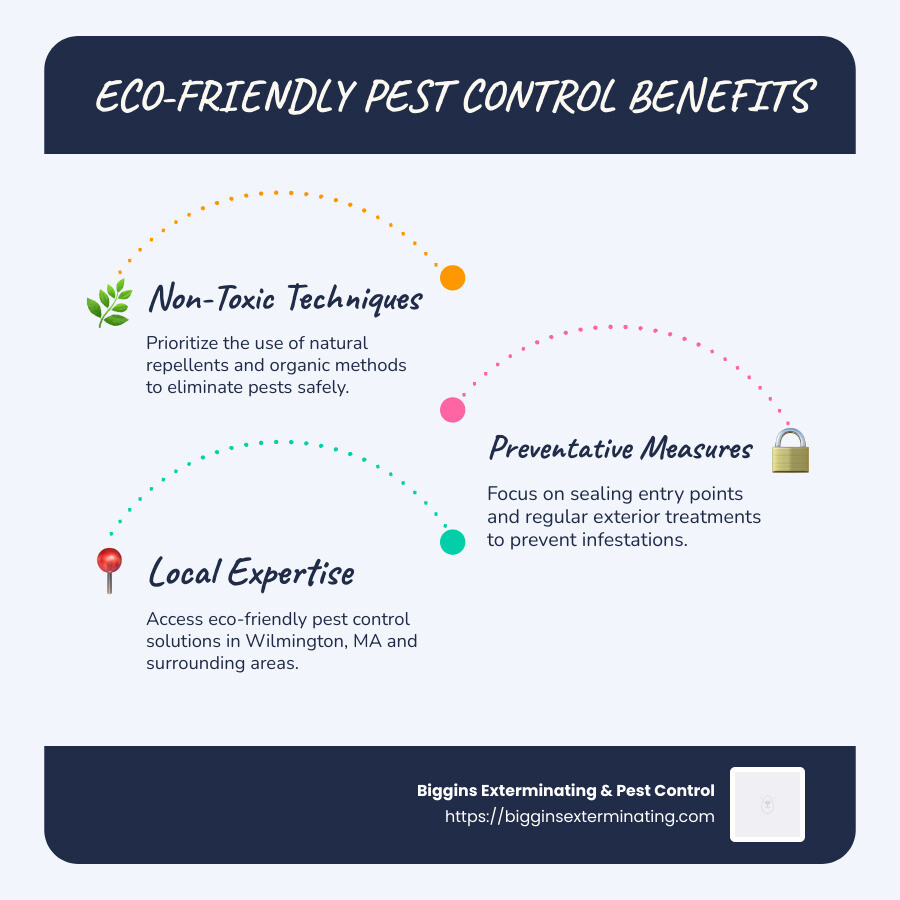 Benefits of Eco-Friendly Pest Control and Local Solutions - eco friendly pest control near me infographic infographic-line-3-steps-blues-accent_colors