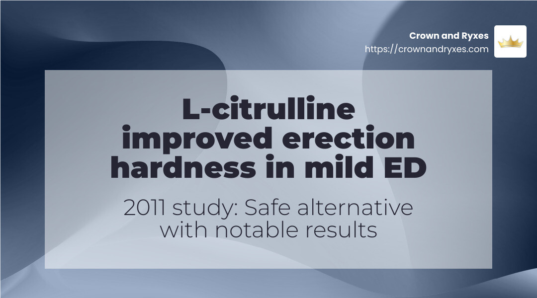 L-citrulline improves erection hardness - can nitric oxide help erectile dysfunction infographic simple-stat-landscape-abstract