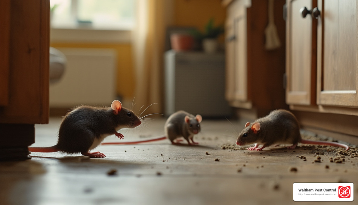 rodents in a home - chemical control of rodents