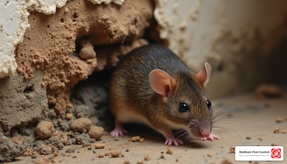 Mouse infestation in walls - how to exterminate mice in walls
