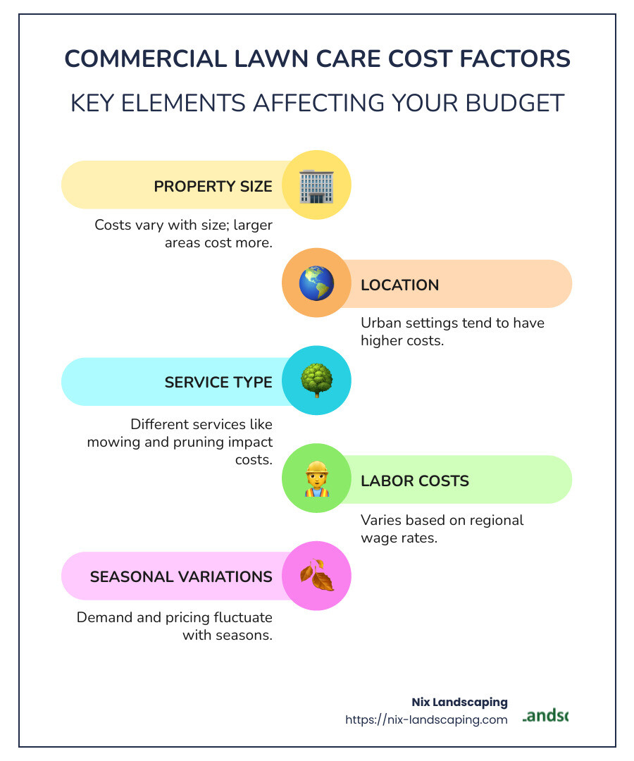 Average Cost for Commercial Lawn Care: Top Insights 2025