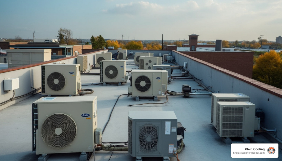 Understanding Commercial AC Systems - Commercial AC installation