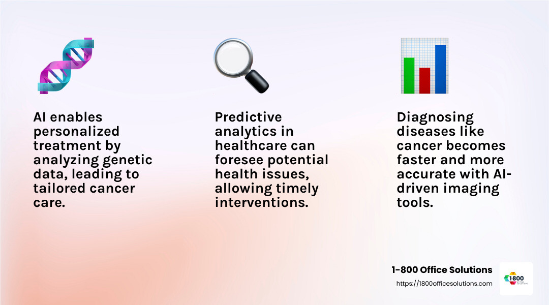 Personalized treatment benefits - ai healthcare companies infographic 3_facts_emoji_light-gradient Personalized treatment benefits - ai healthcare companies infographic 3_facts_emoji_light-gradient